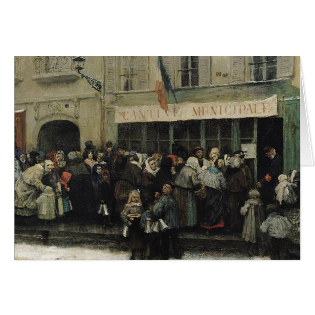 A Soup Kitchen during the Siege of Paris (Front Horizontal)