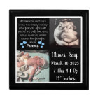 Boîte de garde pour bébés personnalisable