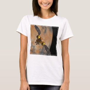 A Spacecraft Orbiting Mars. T-Shirt