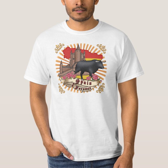 A Spain Forever  T-Shirt (Front)