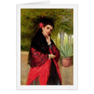 A Spanish Beauty, 1872 (oil on canvas)