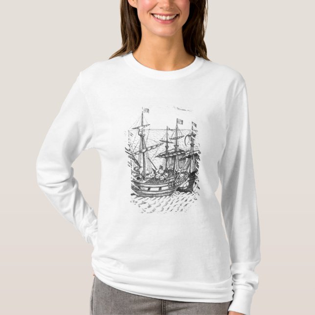 A Spanish Treasure Ship T-Shirt (Front)