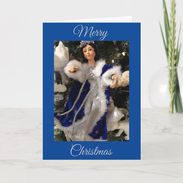 A SPECIAL ANGEL FOR A "SPECIAL ANGEL" HOLIDAY CARD (Front)