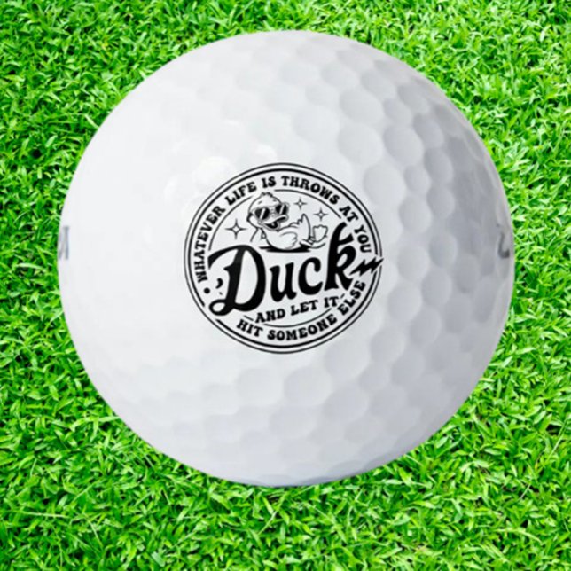 A Special Gift for Dad – Duck Golf Balls (A Special Gift for Dad – Celebrating His Love for Golf!)