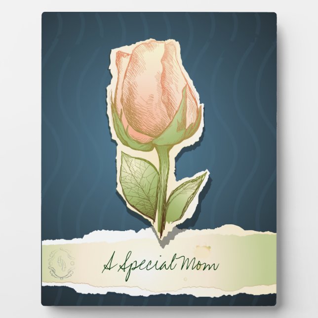 A special mom, plaque (Front)
