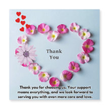 A Special Note of Thanks