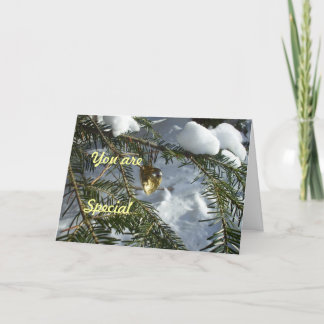 A Special Valentine for My Husband Holiday Card