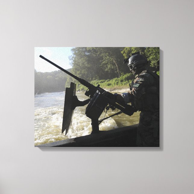 A Special Warfare Combatant-craft Crewman 2 Canvas Print (Front)