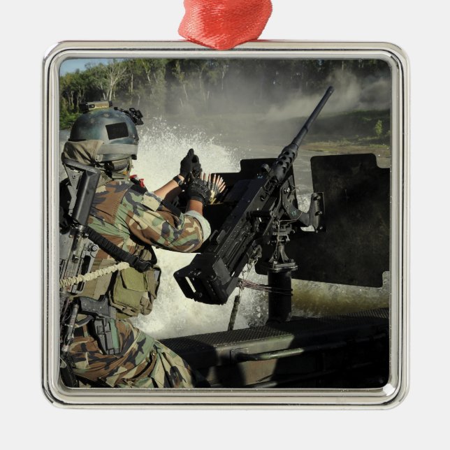 A Special Warfare Combatant-craft Crewman 2 Metal Ornament (Front)