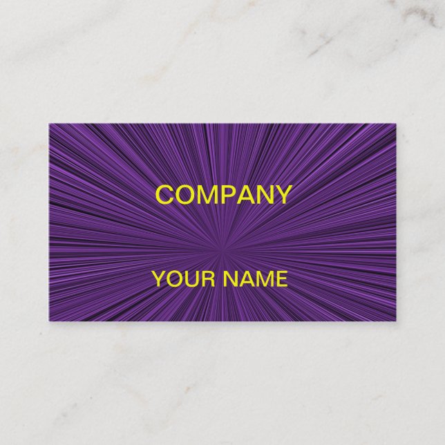 A spectacular card ready to customize (Front)