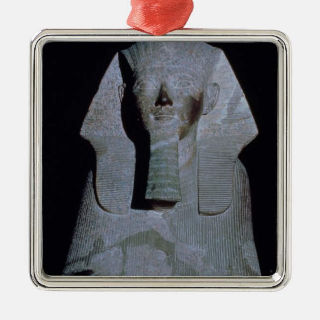 A Sphinx of Queen Hatshepsut Metal Ornament (Front)