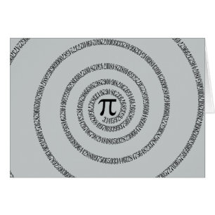 A sPIral on Pi Click Customize Change Grey Colour