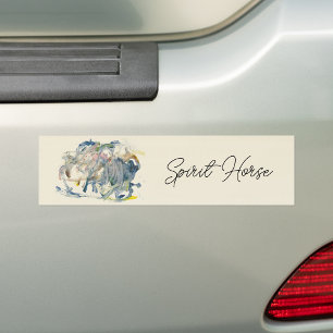 A Spirit Horse Through Time by Sarah Rose Bumper S Sticker