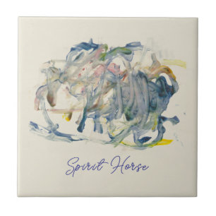 A Spirit Horse Through Time Painting by Sarah Rose Tile