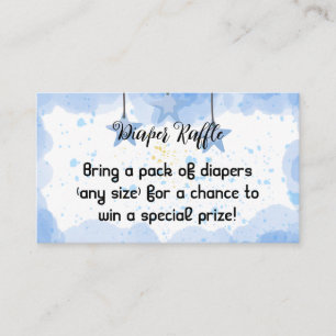 A Splash of Joy: Watercolor Baby Shower Enclosure  Card