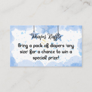 A Splash of Joy: Watercolor Baby Shower Enclosure  Card