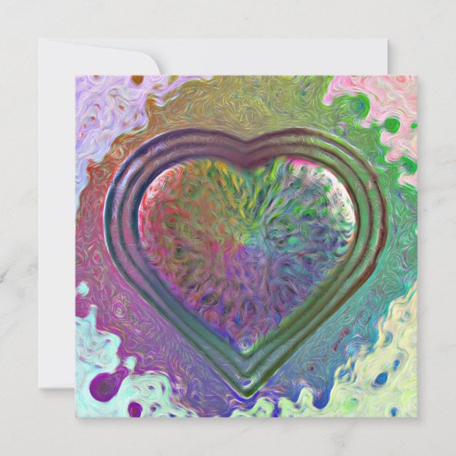 A Splash Of Love Holiday Card (Front)