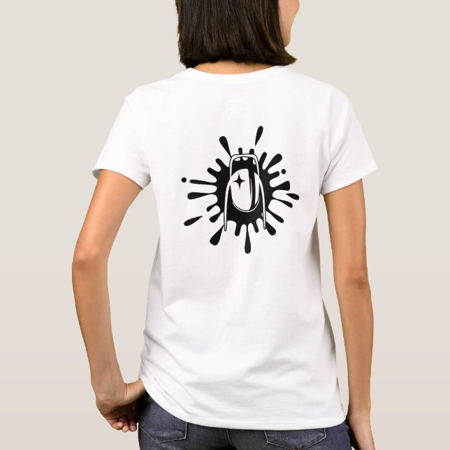 A Splash of Nail Polish T-Shirt (Back)