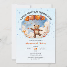 A Spook-Teddy-ular Birthday Bash Boys