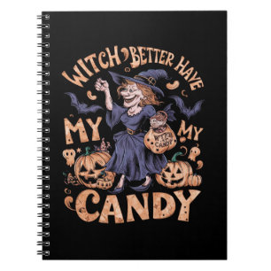 A spooktacular Halloween Notebook