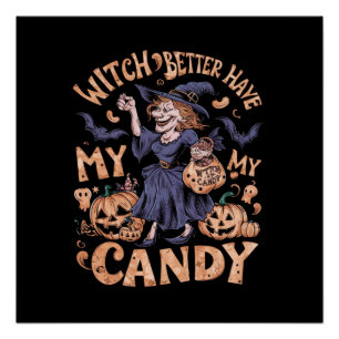 A spooktacular Halloween Poster