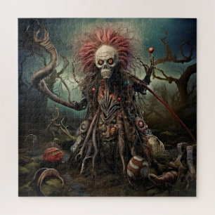 A Spooky, Creepy Swamp Creature Jigsaw Puzzle