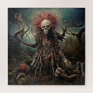 A Spooky, Creepy Swamp Creature Jigsaw Puzzle