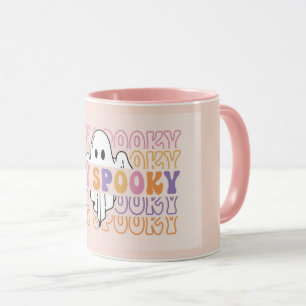 A spooky ghost mug