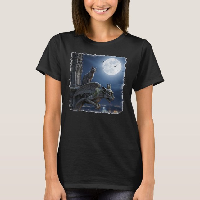 A spooky night in Paris T-Shirt (Front)
