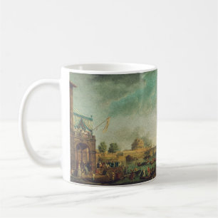 A Sporting Contest on the Tiber by Joseph Vernet Coffee Mug