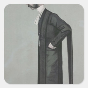 A Sporting Lawyer form Vanity Fair Square Sticker