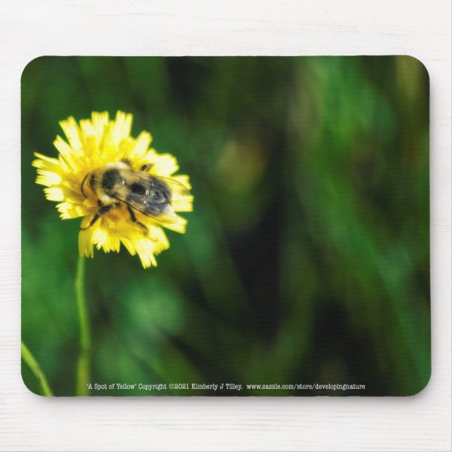 A Spot of Yellow Mouse Pad (Front)