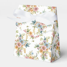 A Spring Floral Mothers Day Party Gift Box