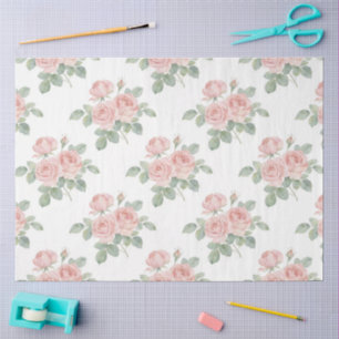 A Springy Floral Design #17 Tissue Paper