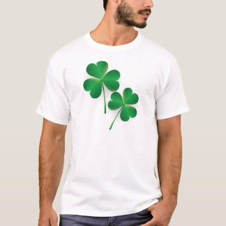A St. Patrick's Day Green Shamrock T-Shirt