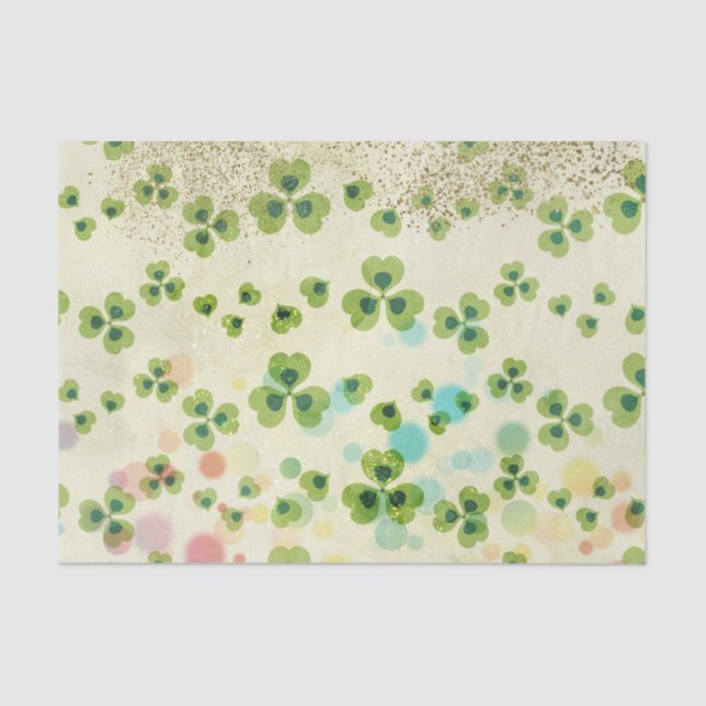 A St Patrick's Day Inspired Series Design 8 Tissue Paper (Front)