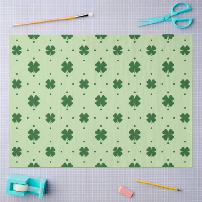 A St Patrick's Series Design #7 Tissue Paper (Craft)