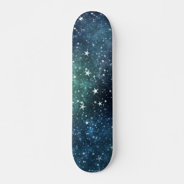 A Star Filled Night Skateboard (Front)