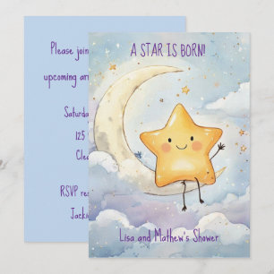 A Star is Born Baby Digital Download Invitation