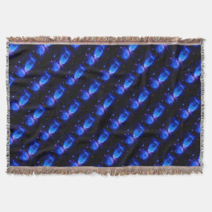 A Star is Born Blue Throw Blanket