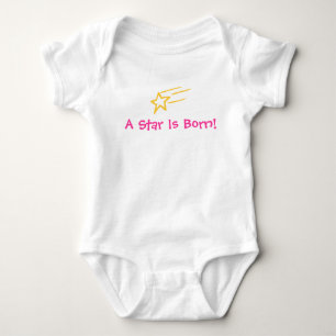 A Star Is Born!-Childs Creeper-Shooting Star Baby Bodysuit