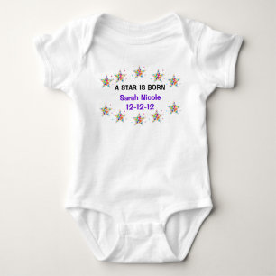A Star Is Born Infant Template Baby Bodysuit