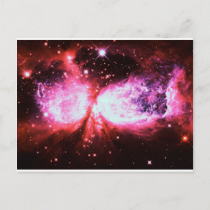 A Star is Born Mauve Postcard