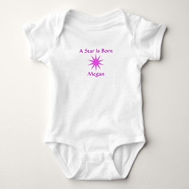 A Star Is Born, Megan Infant Creeper (Front)
