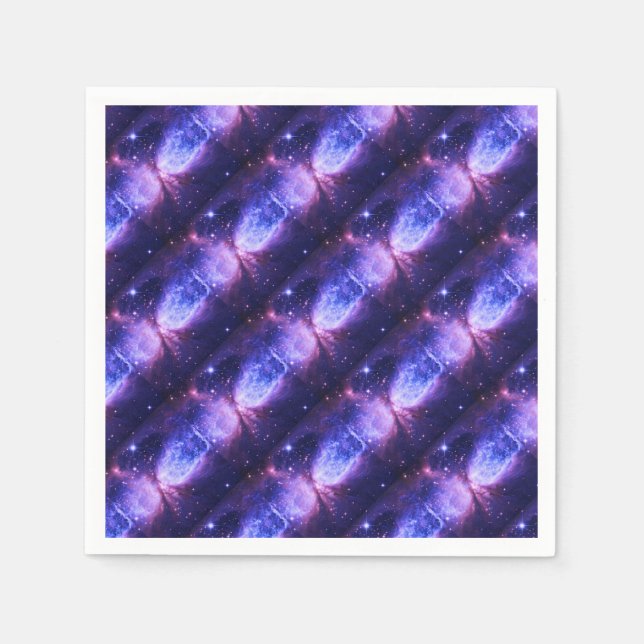 A Star Is Born Purple Blue Napkin (Front)