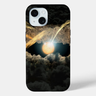 A Star Surrounded By A Protoplanetary Disc iPhone 15 Case