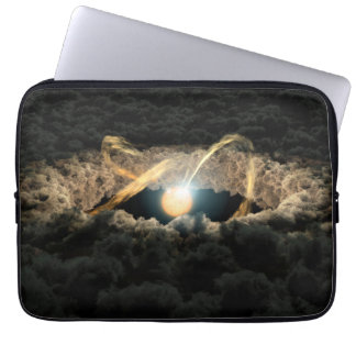A Star Surrounded By A Protoplanetary Disc Laptop Sleeve