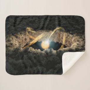 A Star Surrounded By A Protoplanetary Disk Sherpa Blanket