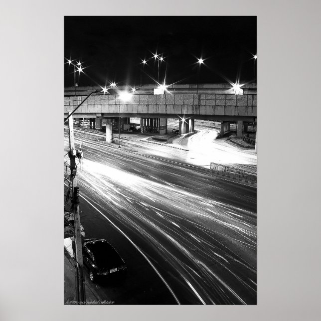 A Starry Night photo print (Front)