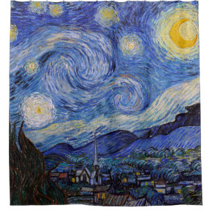 A Starry Night: Saint Remy by Vincent Van Gogh